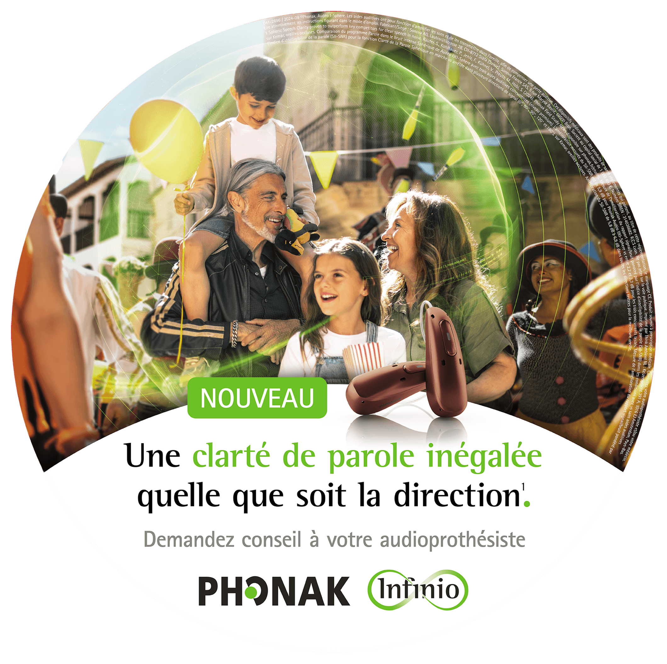 Actualité audioprothèse fournisseur : Nouveau Infinio : la nouvelle gamme de Phonak qui exploite l'IA !