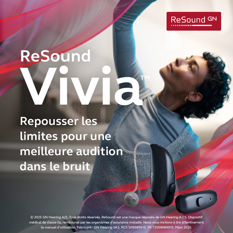 Image actualité ReSound Vivia : entendre mieux, même quand le monde fait du bruit