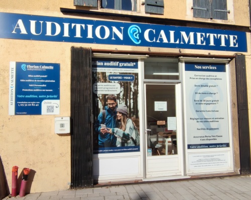 Photo du magasin AUDITION CALMETTE