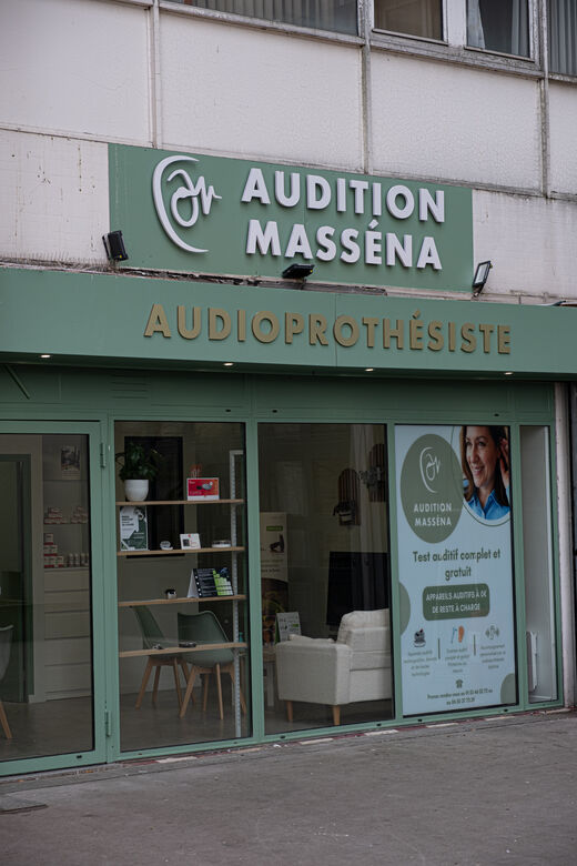 Image principale de l'audioprothésiste AUDITION MASSENA